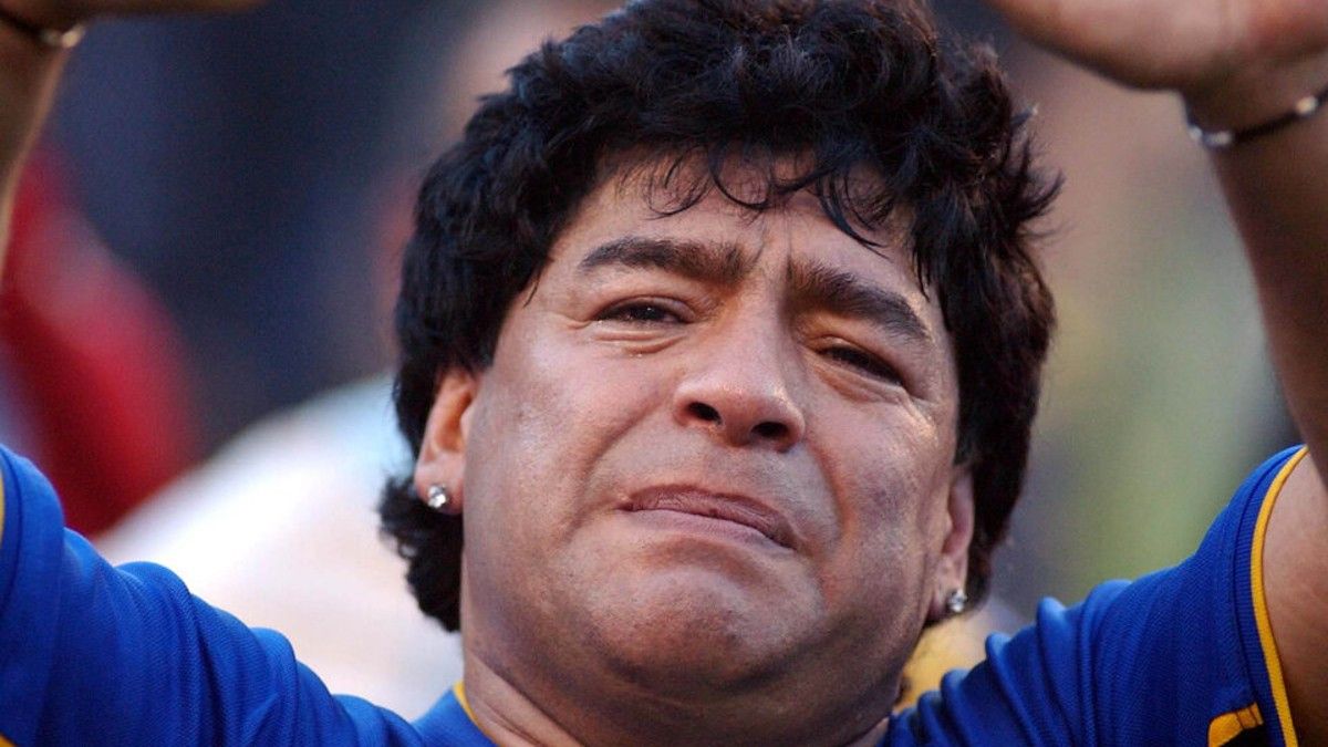 Diego Maradona tuvo su partido de despedida el 10 de noviembre de 2001en la Bombonera. (Foto: Télam)&nbsp;
