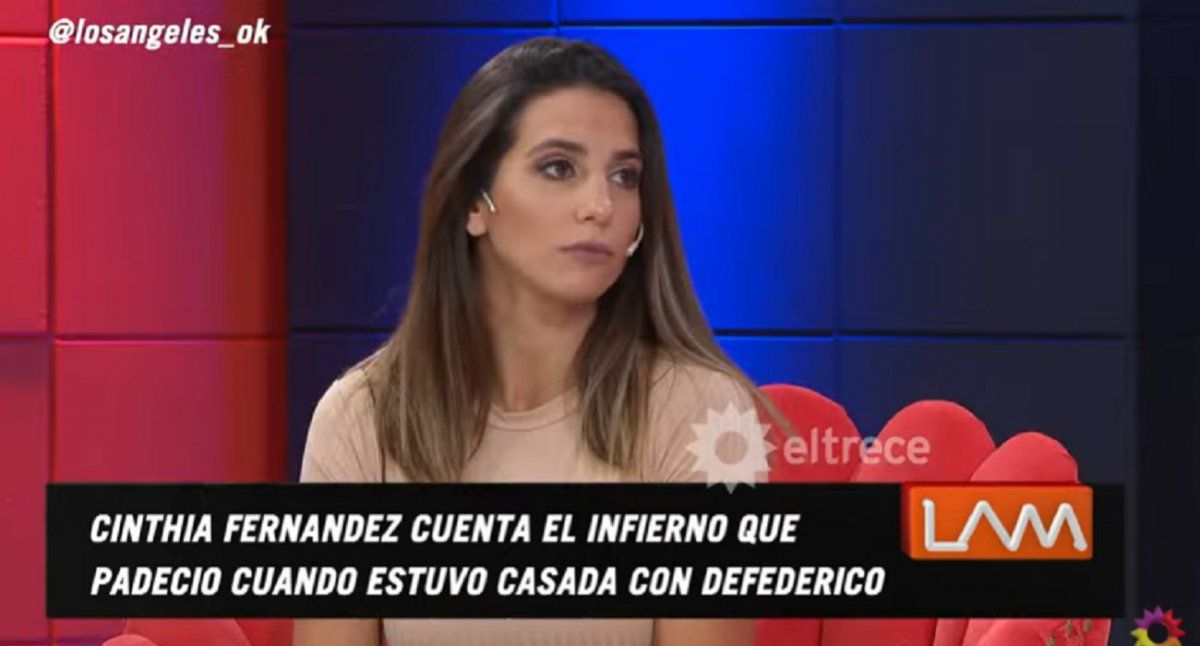Cinthia Fernández reveló dos episodios violentos que vivió con Matías Defederico