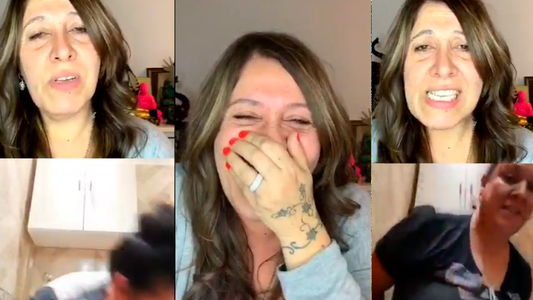 Una seguidora de Pity La Numeróloga se unió a un vivo desde el baño y... ¡se limpió la cola!