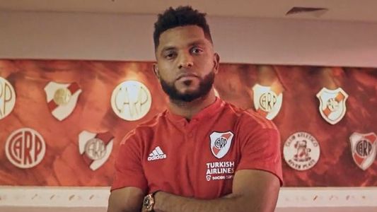 La presentación cinematográfica de Miguel Borja como nuevo refuerzo de River