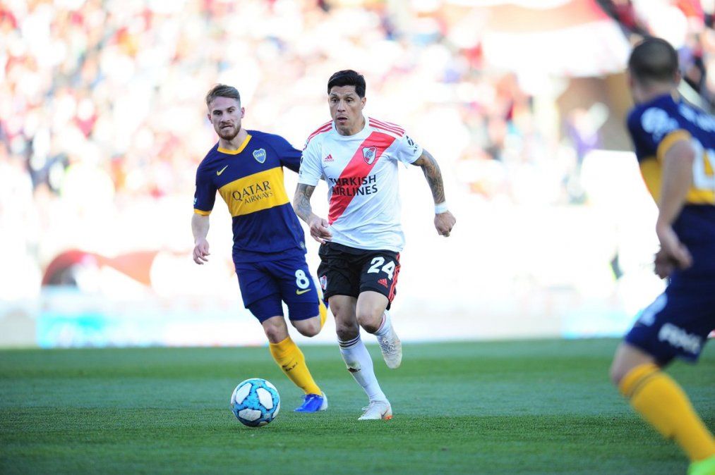 Enzo Pérez: Los periodistas de Boca dijeron que el partido iba a ser así