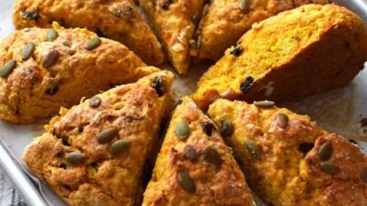 Scones de calabaza: una receta simple que transformará tus meriendas