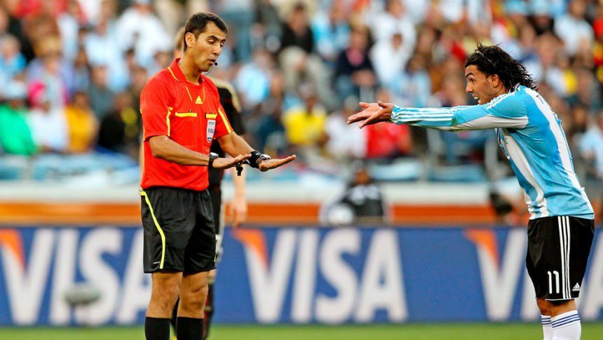El árbitro de Argentina-Croacia será el mismo de la derrota 4 a 0 ante Alemania en Sudáfrica 2010