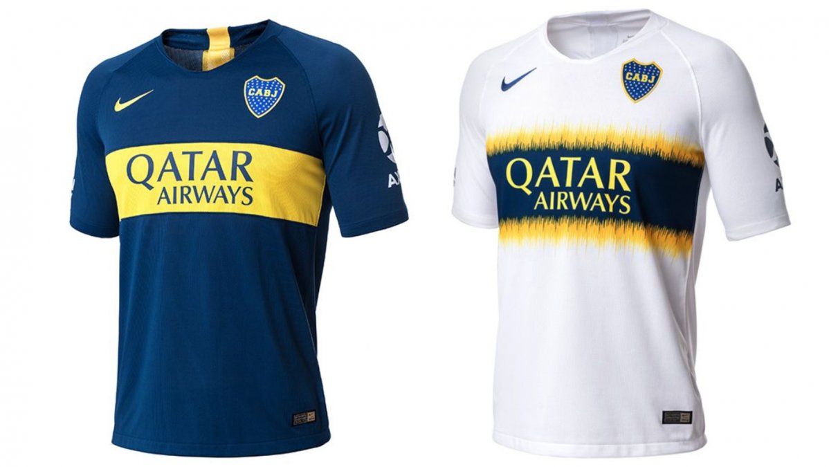 Presentaron la flamante camiseta de Boca con nuevo sponsor y diseño similar al anterior
