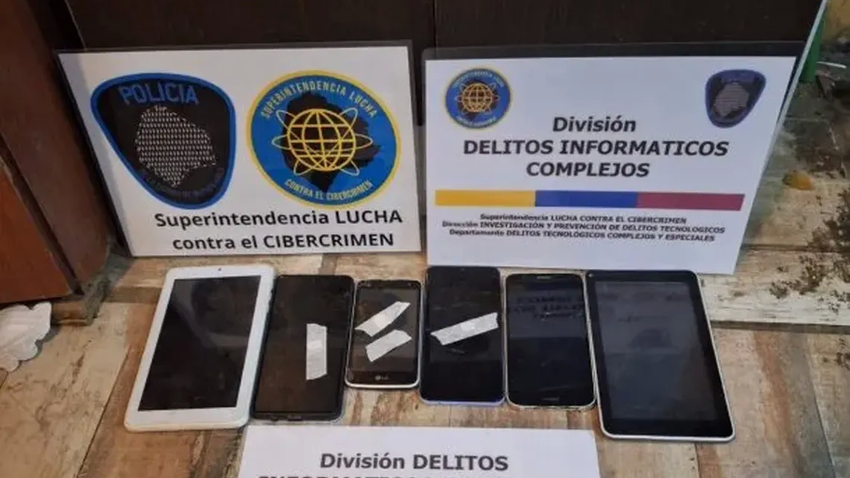 Cayeron cuatro bandas de ciberestafadores. (Foro: Diario Popular)