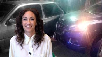Ernestina Pais chocó contra un auto estacionado en Olivos