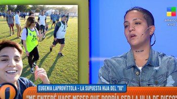 Eugenia Laprovittola exige conocer su identidad y saber si es hija de Diego Maradona
