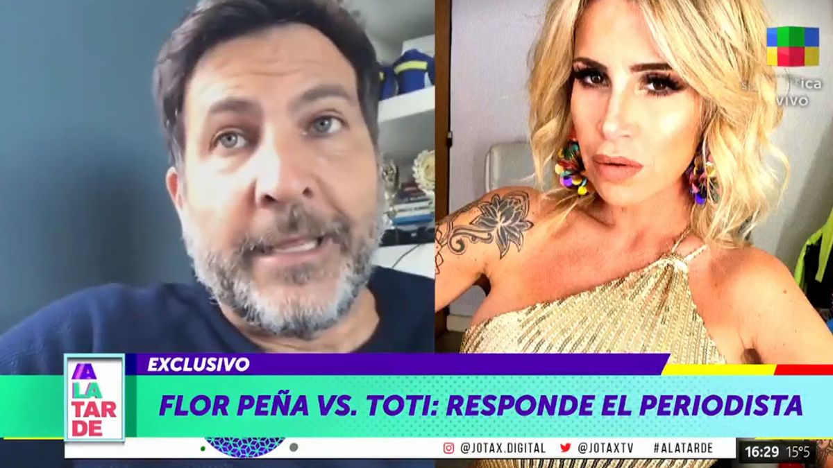 Toti Pasman le respondió a Florencia Peña en la pelea por Ángel Di María