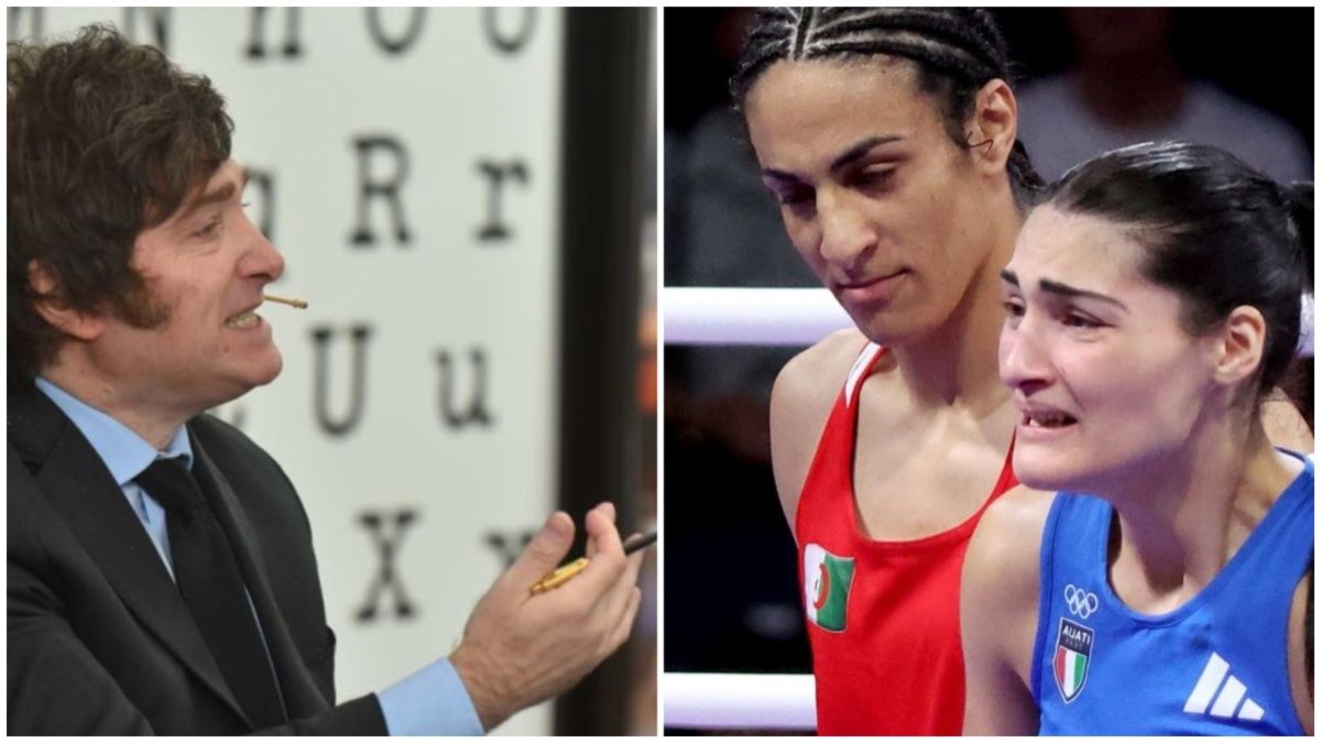 Milei habló a los boluprogres por una polémica en la competencia de boxeo femenino de los Juegos Olímpicos