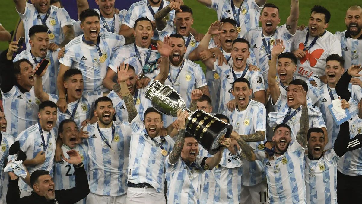 La Selección Argentina se consagró campeón de la Copa América 2021.
