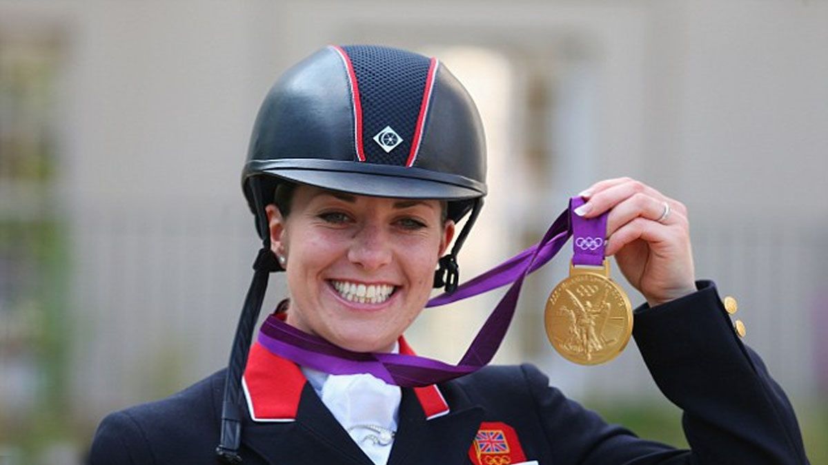 Charlotte Dujardin logró la medalla de oro en los Juegos Olímpicos de Londres 2012 (Foto: Instagram de Dujardin).