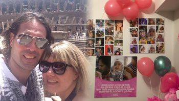 El recibimiento en su casa de Chiquito Bossio a su hija de 2 meses tras la muerte de su esposa