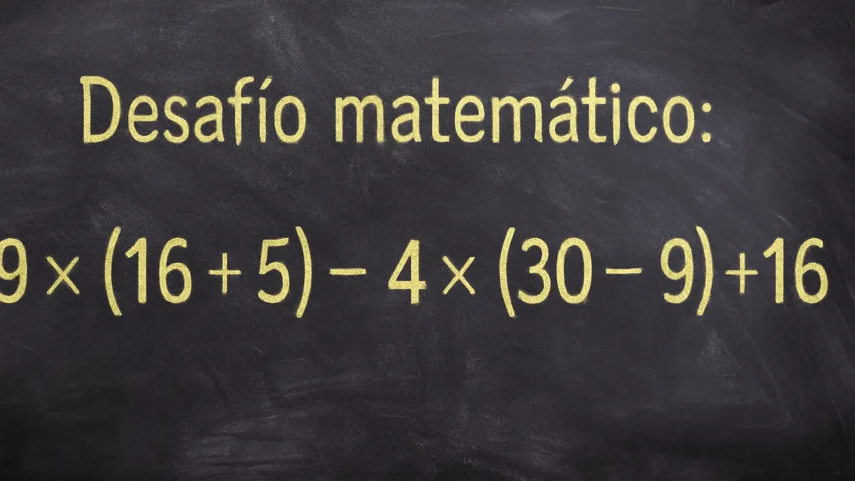 La regla esencial para resolver este desafío matemático es conocido como PEMDAS (por sus siglas en inglés) o jerarquía de operaciones.