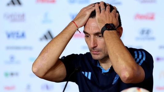 Sorpresa: suspendieron a Scaloni y no podrá estar como DT en el partido contra Perú