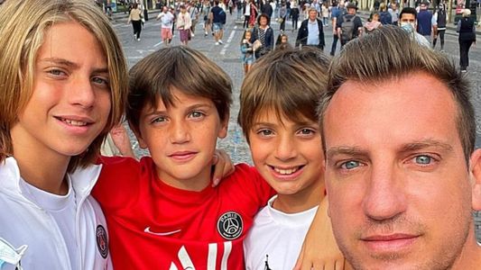 Maxi López viajó a Estambul para reencontrarse con sus hijos: el especial motivo