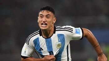 Argentina lo dio vuelta en la primera mitad. (Foto: NA) Argentina lo dio vuelta en la primera mitad. (Foto: NA)