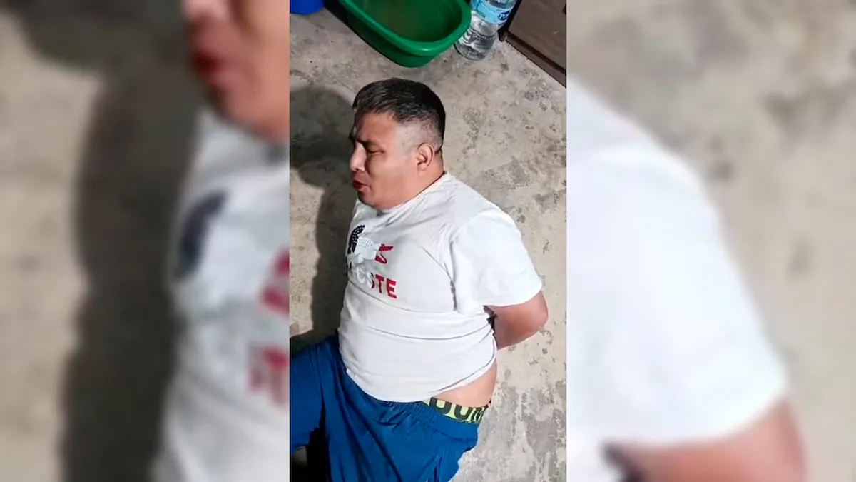 Víctor Sotacuro, uno de los detenidos por el triple crimen narco. 