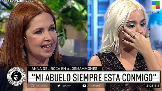 El llanto de Anna Chiara al recordar a su abuelo: Lo admiro montones