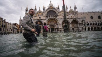 Venecia en Emergencia: cerraron la plaza de San Marcos al público y se temen derrumbes
