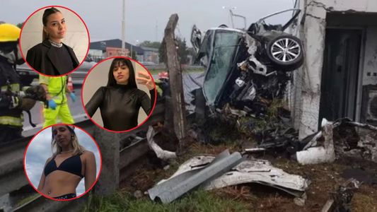 Choque mortal: así fue el accidente donde murieron 3 mujeres que iban a más de 200 km/h