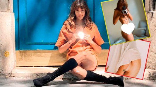 Calu Rivero se desnudó y sumó un mensaje místico: No tengo forma ni género