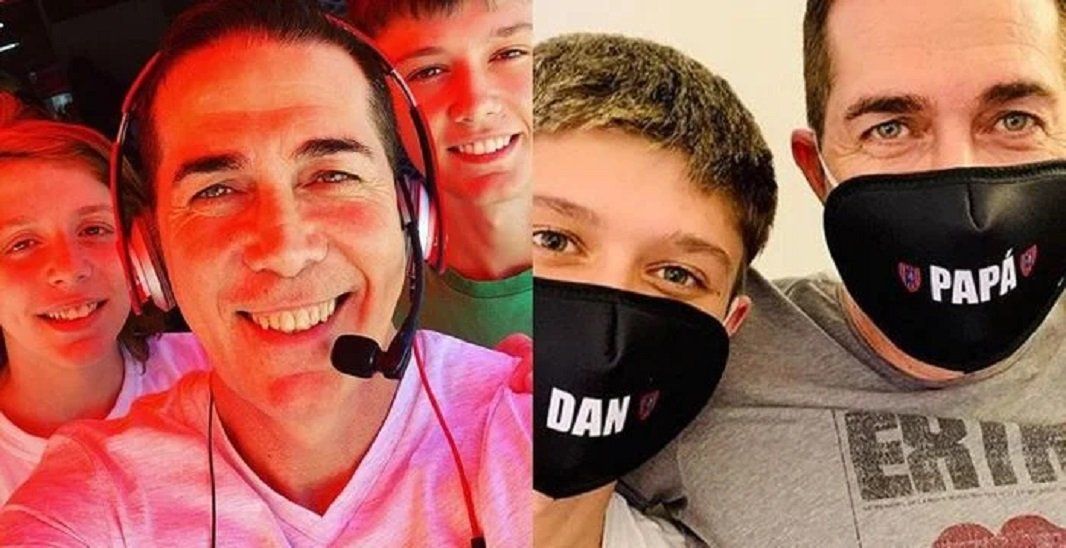 La emoción de Rodolfo Barili al reencontrarse con sus hijos tras 56 días
