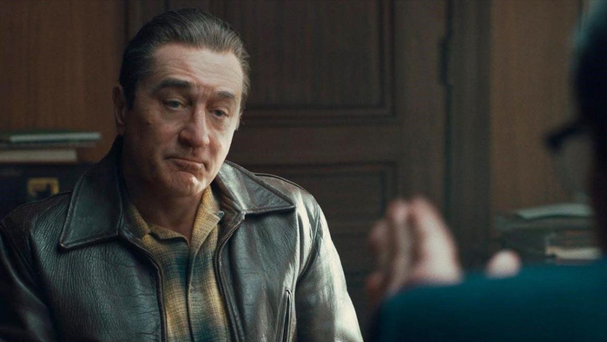 Robert DeNiro en El Irlandés una película original de Scorsese para Netflix