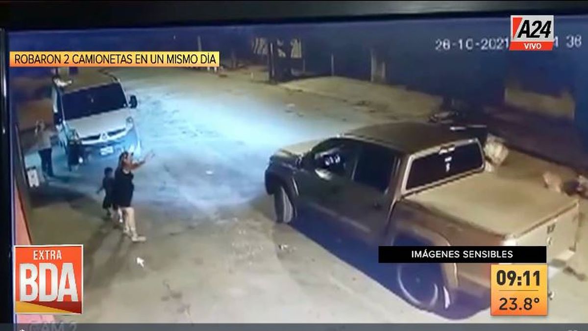 Virrey del Pino: embarazada sufre dos robos el mismo día. (Captura de Tv)