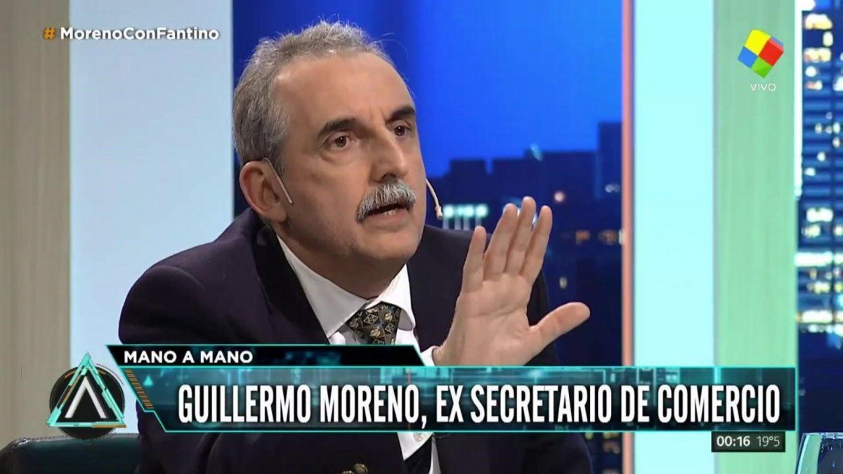 Guillermo Moreno, contra el círculo rojo: Hay mil familias que son las responsables del hambre de un pueblo