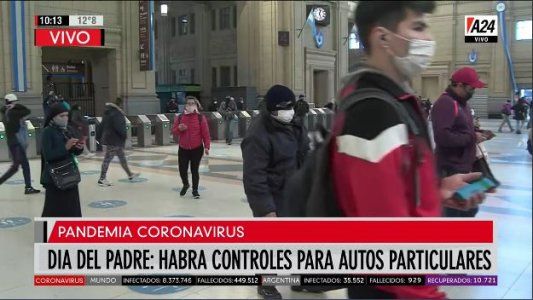 Se reforzarán los controles de transporte el domingo por el Día del Padre