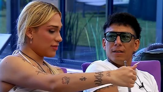 El video del apasionado beso de Danelik y Brian Sarmiento en la fiesta de Gran Hermano