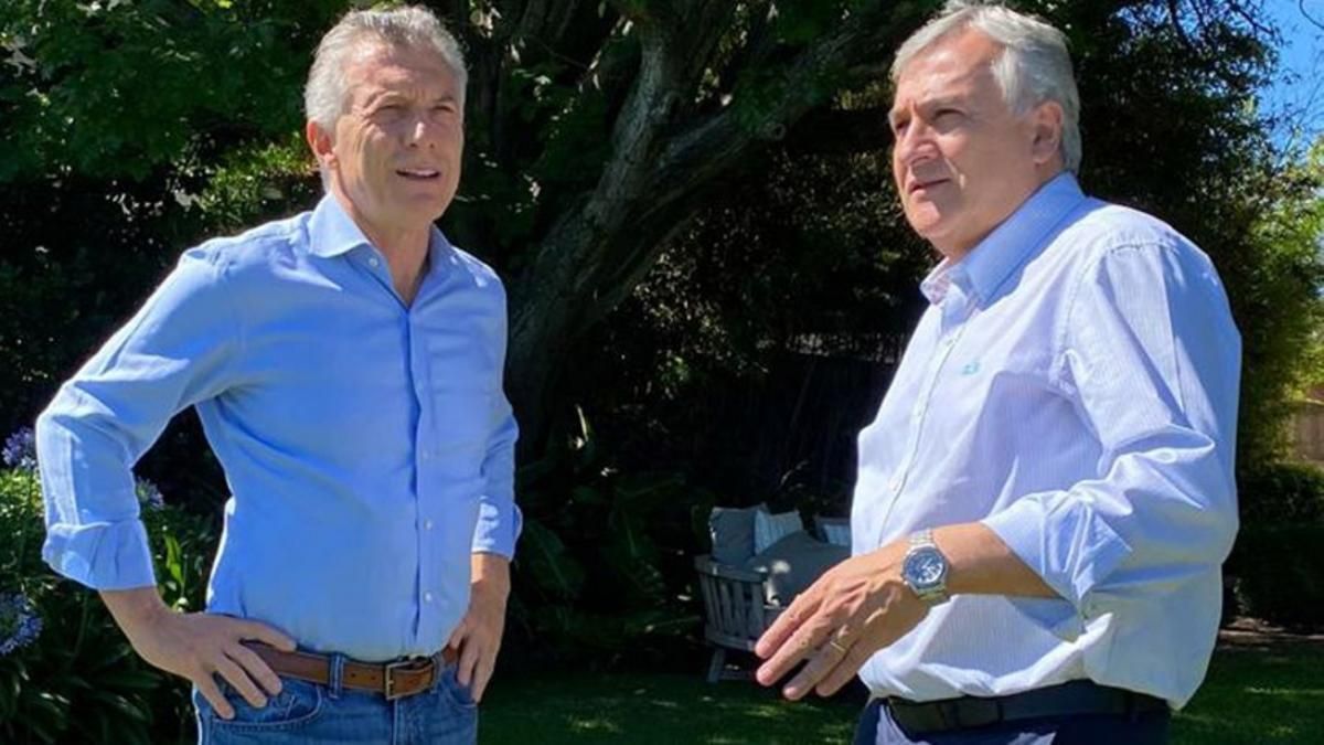 Mauricio Macri y Gerardo Morales (Foto: archivo).