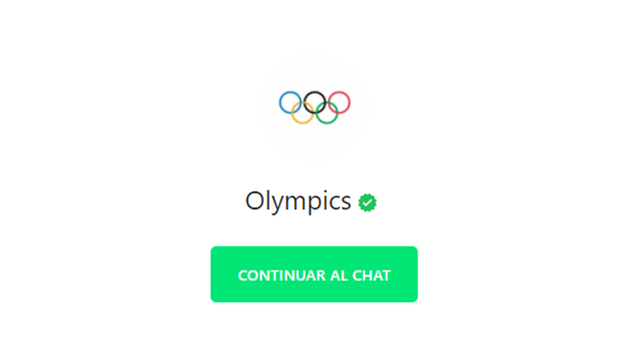 El chatbot de Whatsapp para informarte sobre los Juegos Olímpicos 2020&nbsp;