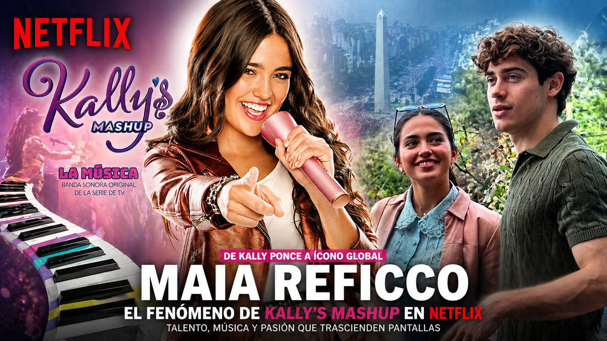 Netflix tiene una serie protagonizada por Maia Reficco, la novia de Franco Colapinto, que arrasa en la plataforma
