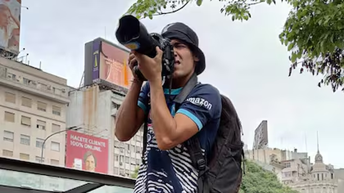 Pablo Grillo, el fot&oacute;grafo que result&oacute; herido en el Congreso. (Foto: archivo)
