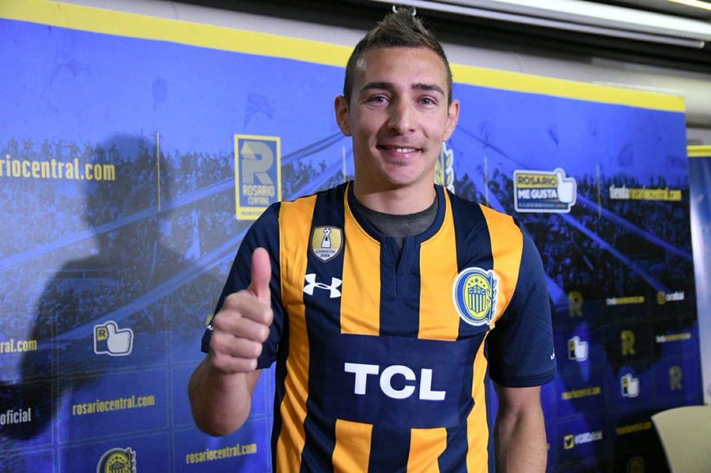 Marco Ruben volvió a Rosario Central: Estoy feliz porque vuelvo a mi casa
