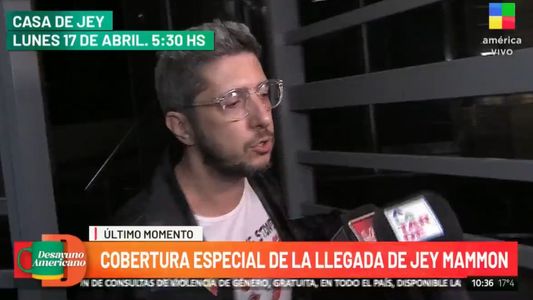 Así fue el regreso de Jey Mammon a la Argentina: Volví para dejar en claro cuál es la verdad
