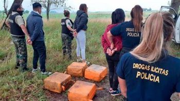 Pergamino: secuestran 140 kilos de cocaína y creen que los arrojaron en enero desde una 