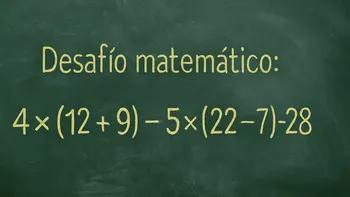 Desafío matemático: la complicada cuenta que pocos logran resolver