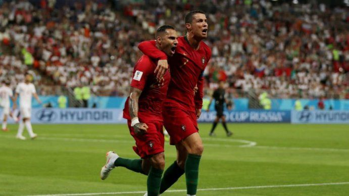 Un golazo de Quaresma permite que Portugal le gane 1 a 0 Irán y se clasifique primero