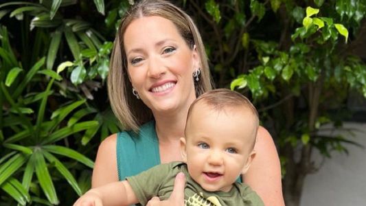 El video con que Mica Viciconte descubrió la razón por la que su hijo Luca escupía la comida