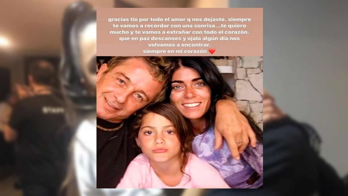 En las redes. El posteo de Tini Stoessel para despedir a su t&iacute;o.