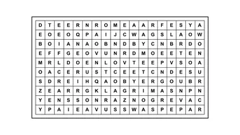 Encontrá la frase escondida: una sopa de letras con una cita célebre para descifrar