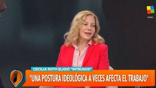 Cecilia Roth: Una postura ideológica a veces afecta el trabajo
