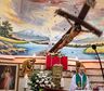 Un sacerdote murió al caerle una cruz encima durante una misa: el video del accidente