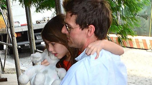 El emotivo reencuentro de Tom Cruise y su pequeña hija Surie