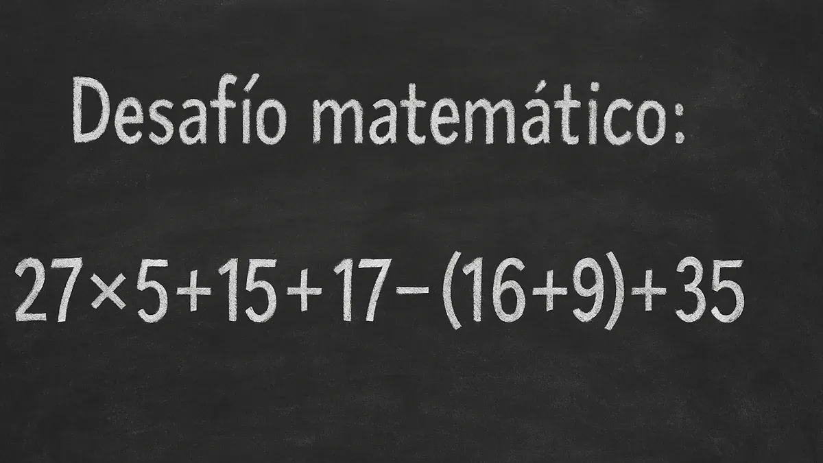 La regla esencial para resolver este desafío matemático es conocido como PEMDAS (por sus siglas en inglés) o jerarquía de operaciones.