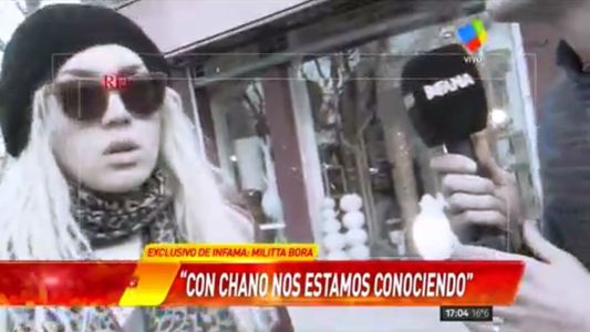 Militta Bora dice que con Chano... se está conociendo