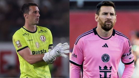 El arquero de Universitario de Perú reveló como se prepara para enfrentar a Messi: Sabemos que...