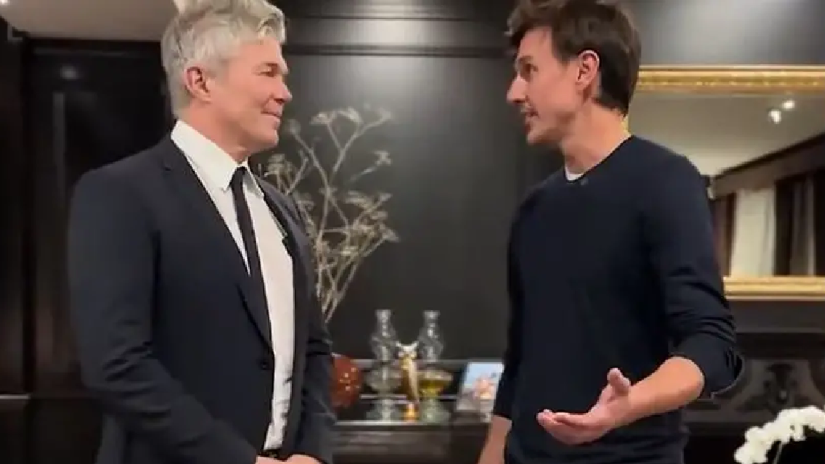 Roberto García Moritán sumó a Fernando Burlando a su equipo en la Ciudad (Foto: captura)